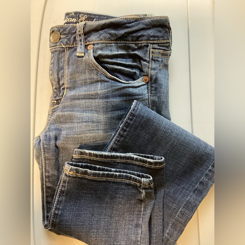 American Eagle for Aerie blue skinny jeans-size 6